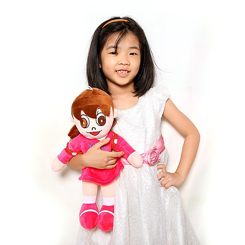 Gấu bông hoạt hình Nobita ,Suka,Chaien cao cấp 60cm