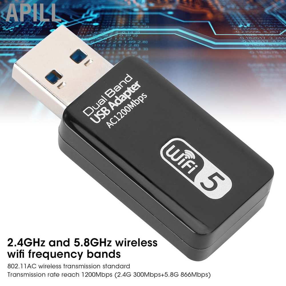 Usb Wifi5 Ac1200Mbps 2.4ghz 5.8ghz Cổng Usb 3.0 | BigBuy360 - bigbuy360.vn