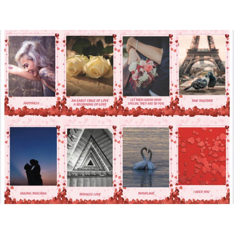 Bộ bài Tiên tri tình yêu Oracle Love Action by Yukihira