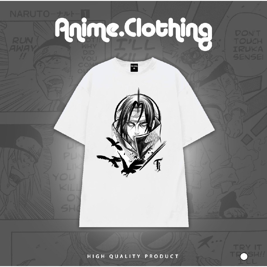 Áo Thun Anime Phim Hoạt Hình Naruto Itachi Uchiha Chất Liệu Cotton 100% Cá Tính Soái Ca | BigBuy360 - bigbuy360.vn