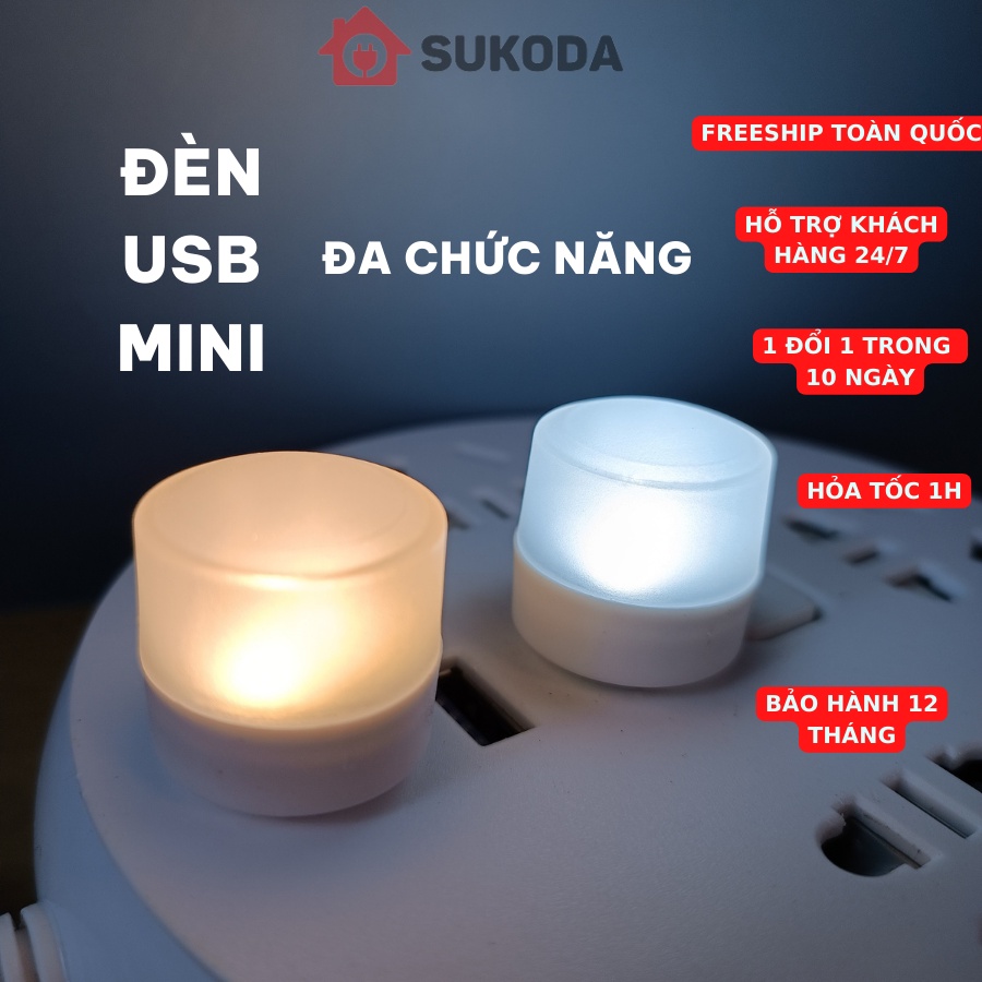 Đèn ngủ led usb mini bảo vệ mắt thiết kế đơn giản tiện dụng trang trí