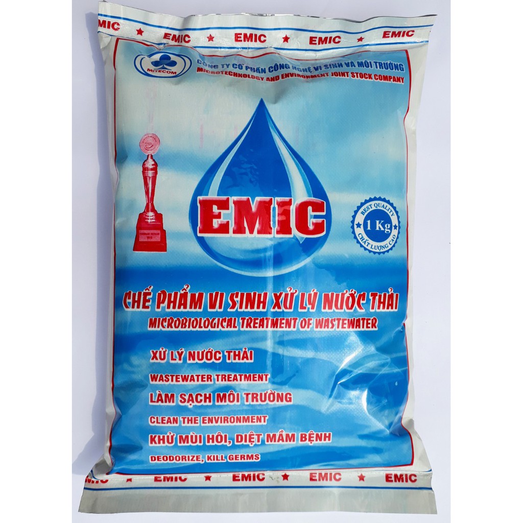 Chế phẩm vi sinh xử lý chất thải hữu cơ  EMIC 1kg