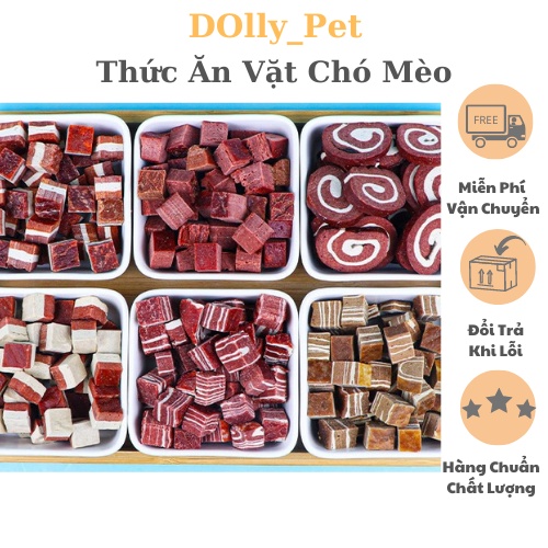 Thức Ăn Vặt - Bánh Thưởng Cho Chó - Đủ Vị (Giá Rẽ)