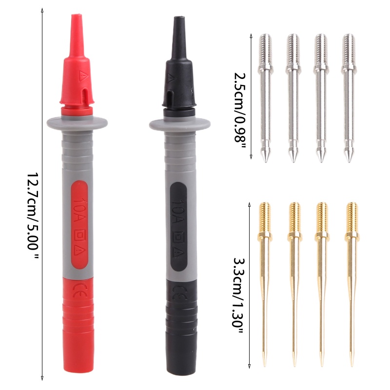 Bút Thử Điện Vạn Năng P8003 Phích Cắm Chuối 4mm Thay Thế Tiện Dụng