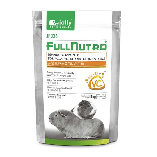 cỏ nén Fullnutro gấp đôi vitamin C 1kg dành cho gunea pig