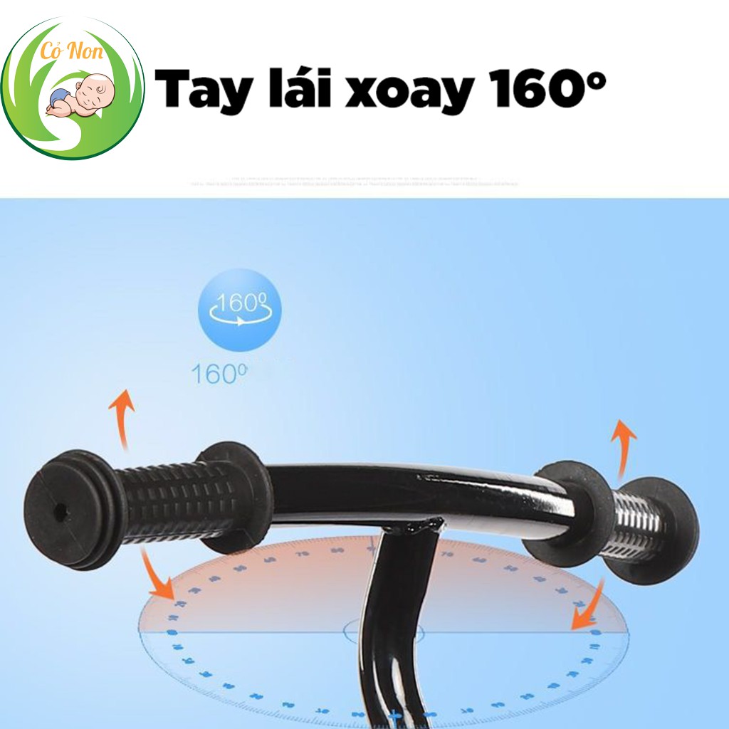 Xe thăng bằng kiêm xe chòi chân Aocong cho bé 2-7 tuổi