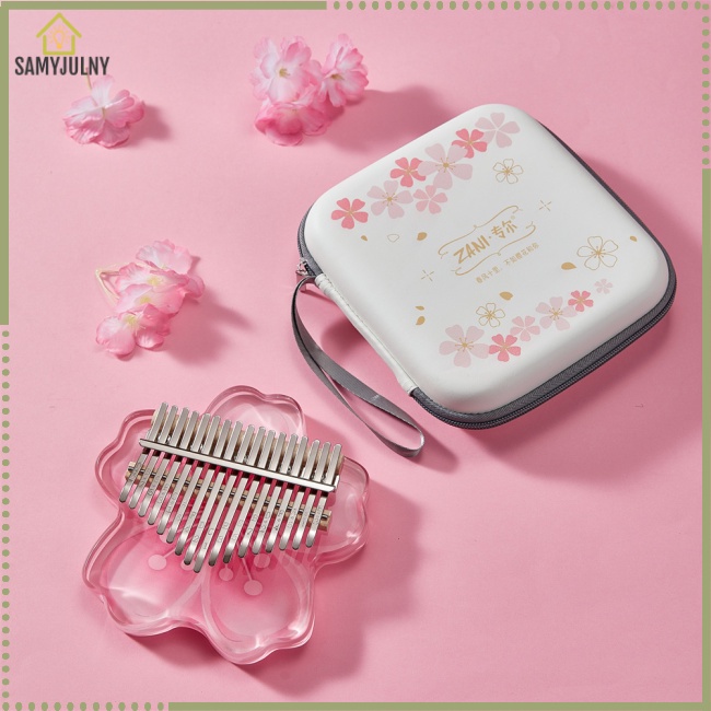 Đàn Kalimba 17 / 21 Tông Hình Hoa Anh Đào