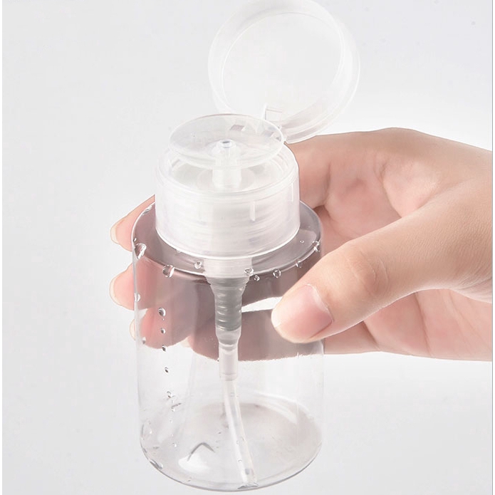 Bình Nhựa Đựng Dung Dịch Tẩy Sơn Móng Tay 200ml