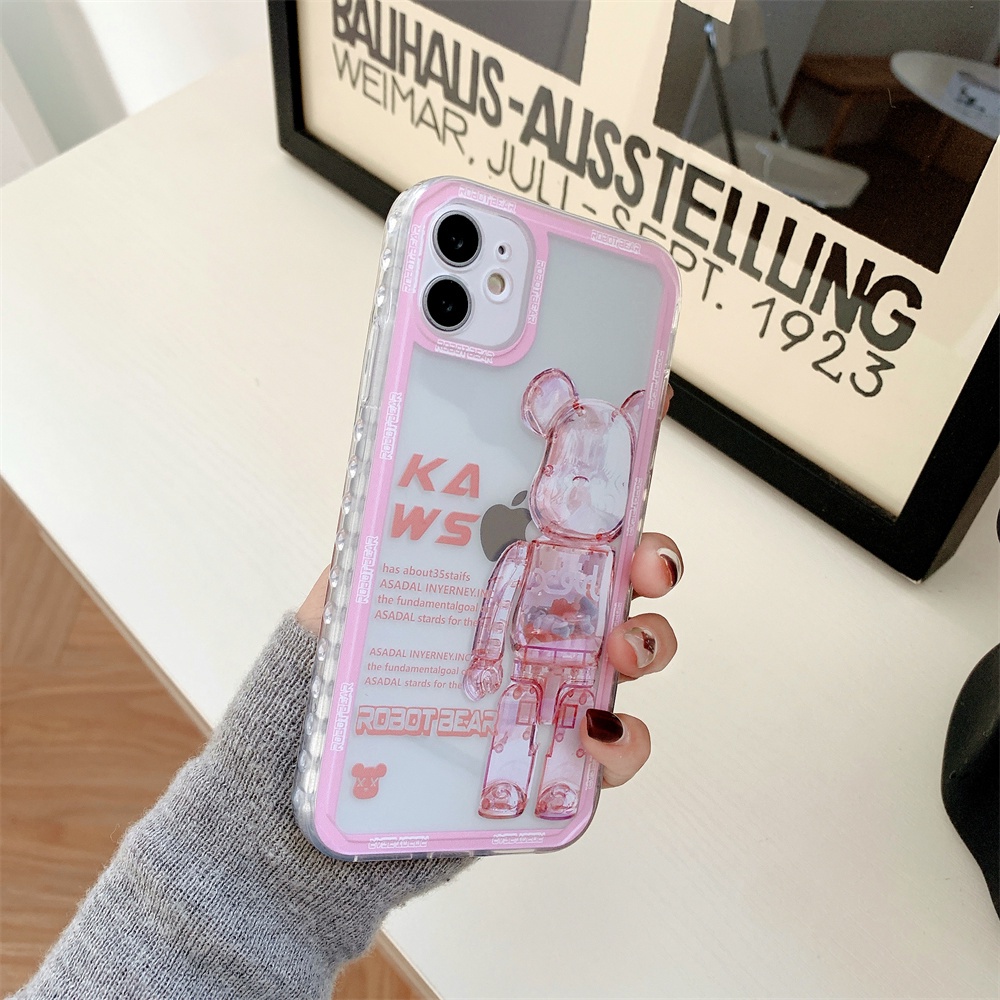 Ốp Điện Thoại Cạnh Viền In Hình Kaws Cho iPhone 13 / 12 / 11 Pro Max 7 / 8 PLUS X XR XS | BigBuy360 - bigbuy360.vn