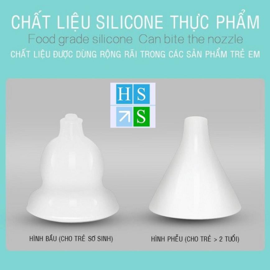 Máy hút mũi trẻ em điện tử LITTLE BEES (LB-1801) - Hút mũi trẻ sơ sinh tự động với đầu silicon siêu mềm, êm ái, an toàn