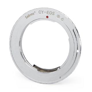 Selens lens adapter ring cy-eos for zeiss contax c/y manual lens to canon eos camera