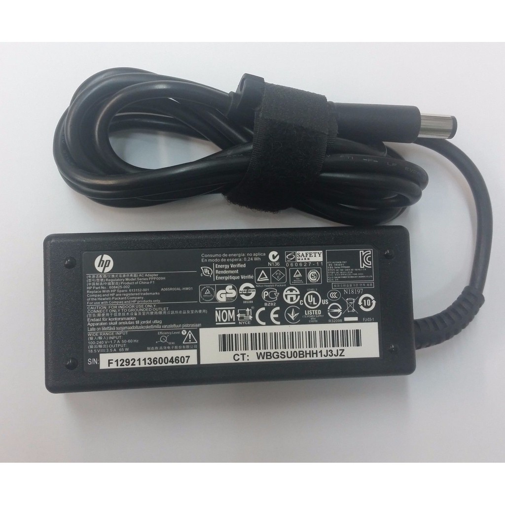 Sạc HP pavilion DV4 dv4-2140us dv4-2155dx dv4-1028us dv5-1125nr dv5-1132us hàng zin chính hãng