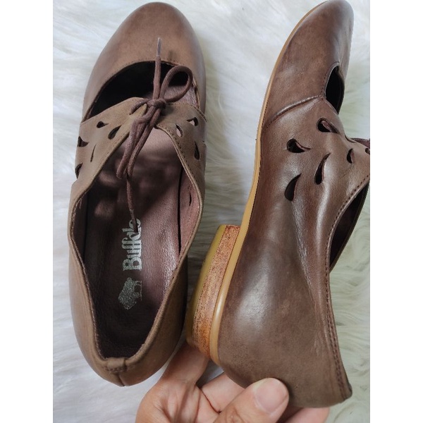 Giày da mộc size 37