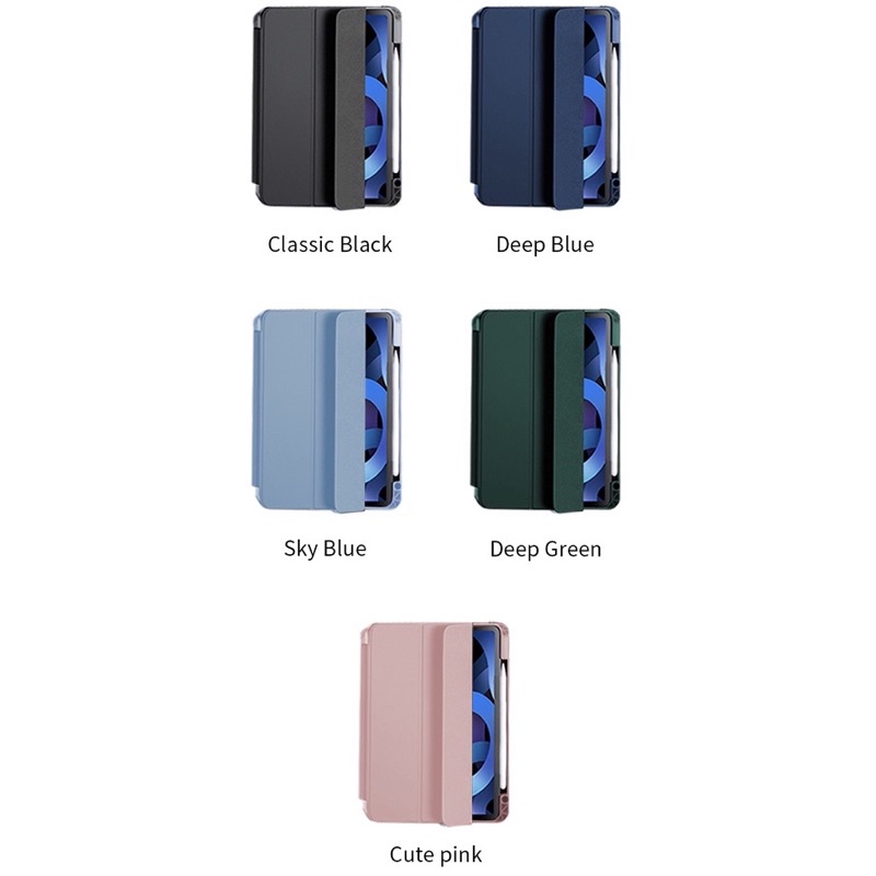 Bao da WIWU 2 in 1 Magnetic Separation IPad Folio dành cho IPad Pro iPad Air iPad Gen 7/8/9