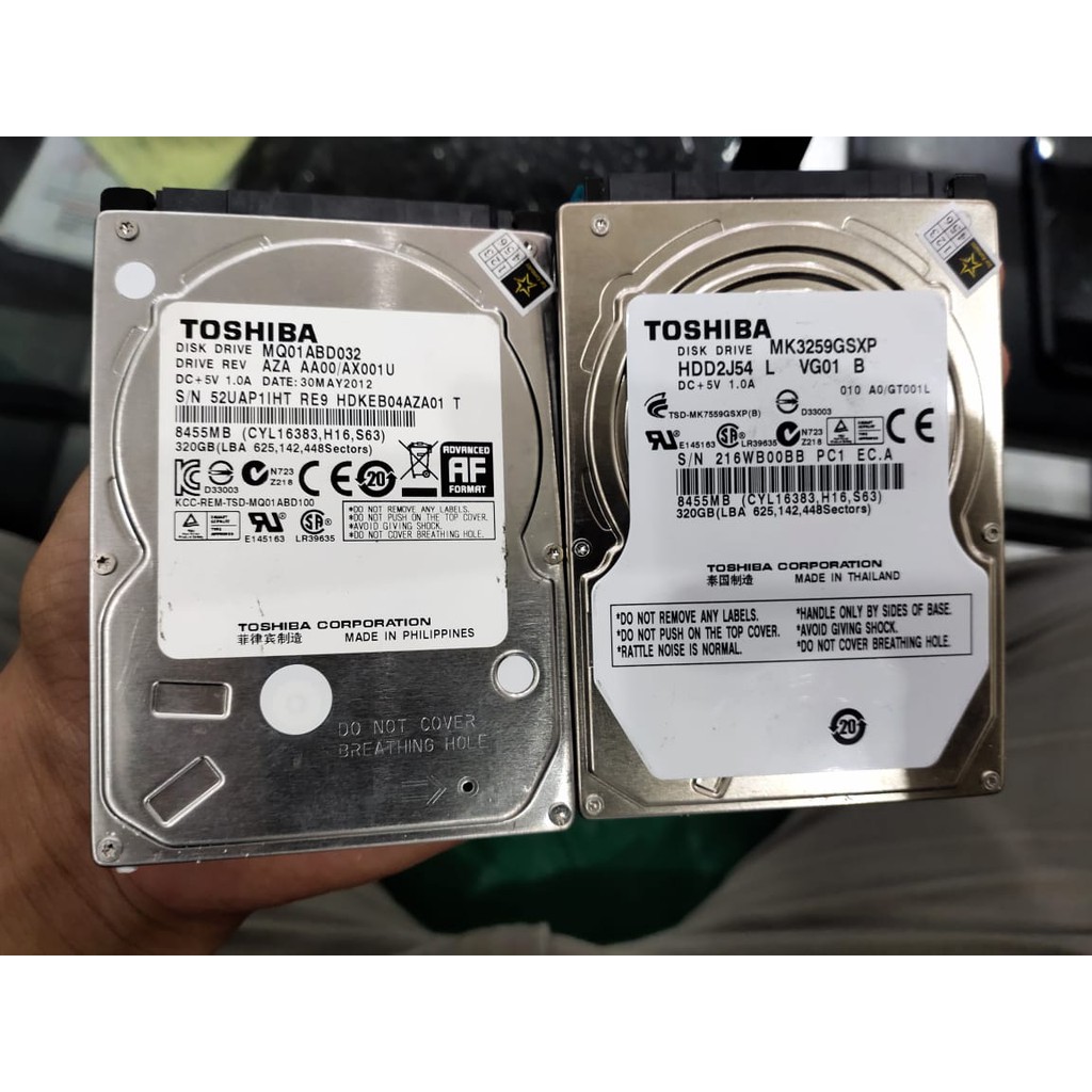 Ổ Cứng Laptop 320gb Sata 2.5 Hdd