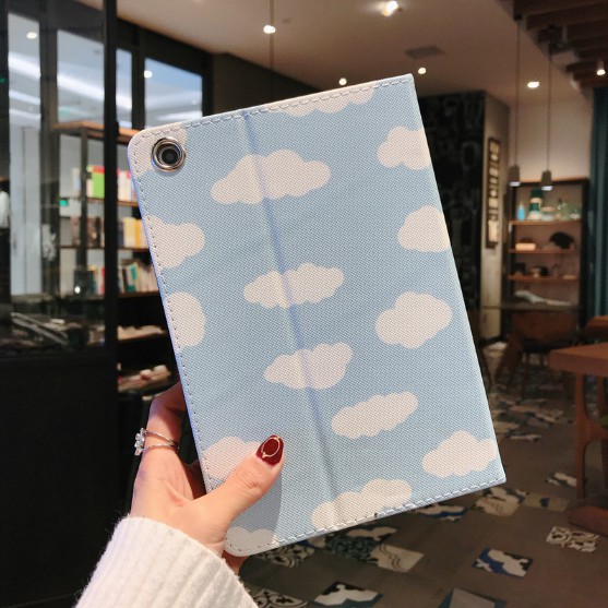 Tablet Case For Ipad Pro 11Inch Cut Cartoon Bob Dog Pattern Leather Cover ipad mini 1 2 3 4 5 ipad  Air 2017 2018 New  9.7 Inch Air3 4 10.5Inch