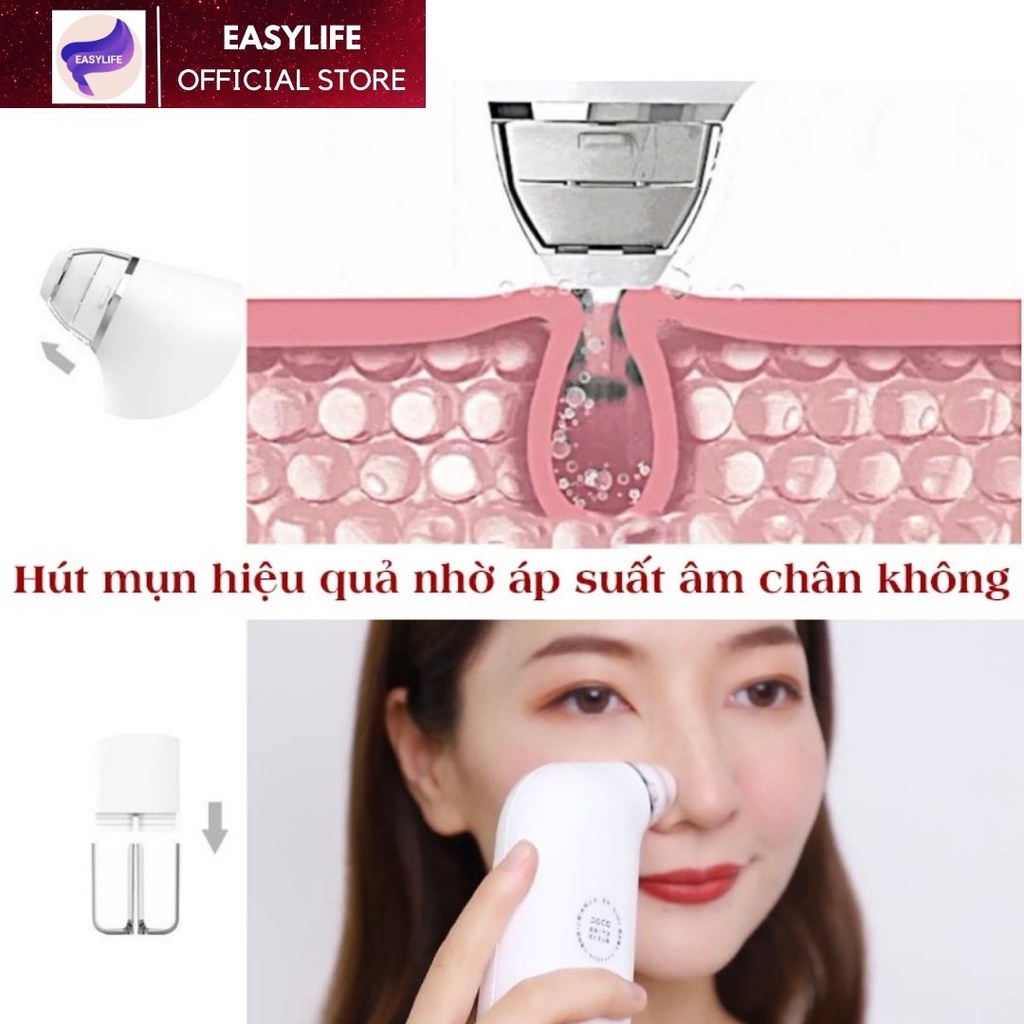 Máy hút mụn cầm tay đa năng Xiaomi DOCO thế hệ mới, Hút Sạch Sâu. Loại Bỏ Mụn Và Bã Nhờn Hiệu Quả
