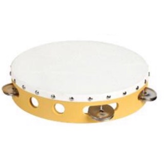 Trống lắc tay da bò 8 inch Tambourine Dabell Korean chính hãng nội địa Hàn Quốc