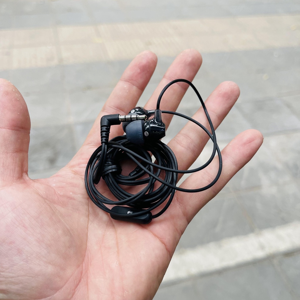 Tai nghe dây jack 3.5mm có mic Sony MDR-EX14AP chính hãng chống ồn cực tốt - Hàng Fullbox mới 100% bảo hành 12 tháng