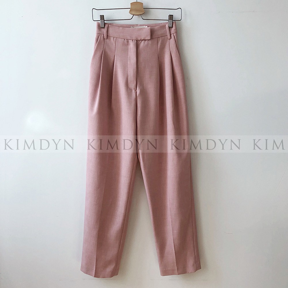 Quần ống rộng lưng cao nữ quần tây nữ thanh lịch KIMDYN [KDQD04] | BigBuy360 - bigbuy360.vn