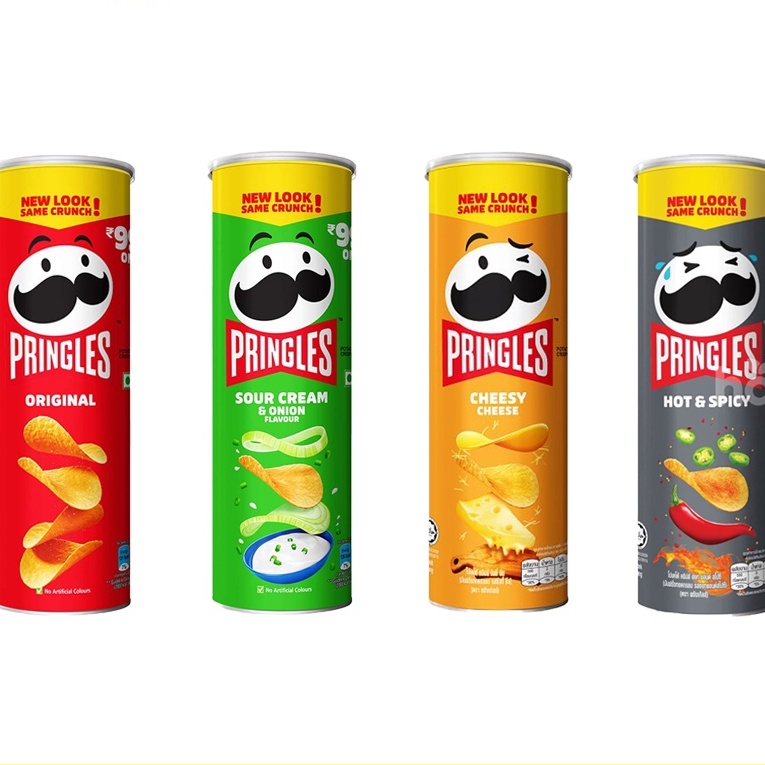 Snack khoai tây Pringles lon 107g