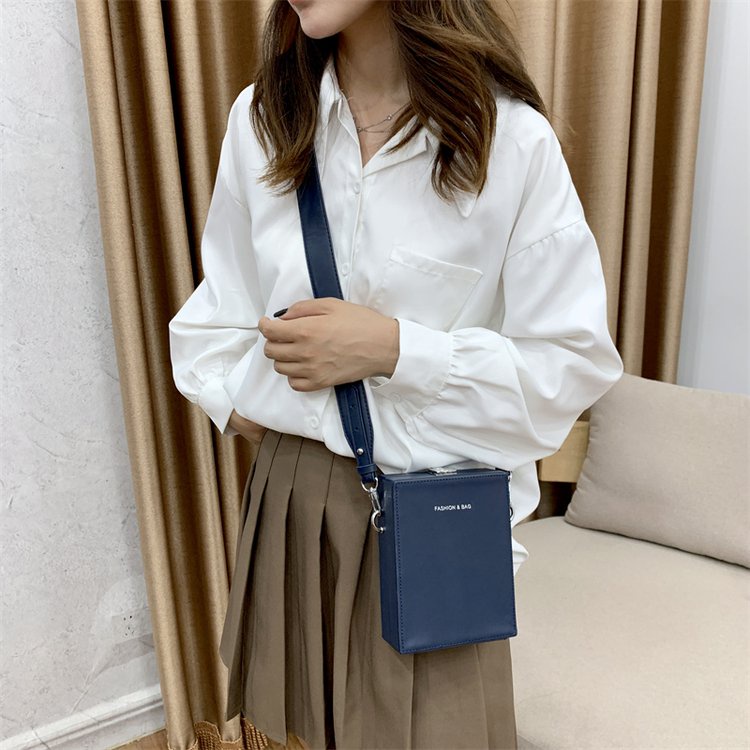 Túi Đeo Chéo Da Pu Phong Cách Hàn Quốc Xinh Xắn Cho Nữ