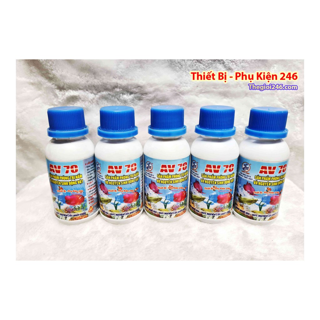 Thuốc trị nấm cho cá cảnh AV 70 Long Sinh