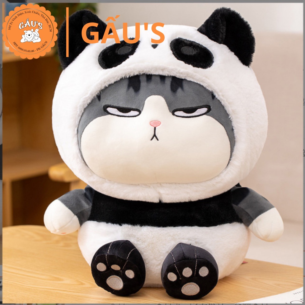 GẤU BÔNG MÈO HOÀNG THƯỢNG COSPLAY ĐỘNG VẬT - GẤU SHOP