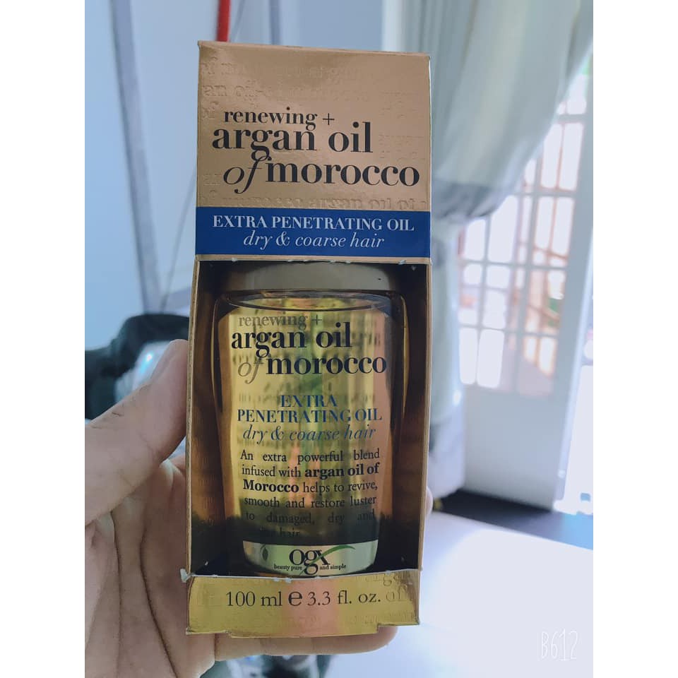 Tinh Dầu Dưỡng Tóc Ogx Renewing Argan Oil Of Morocco 100ml