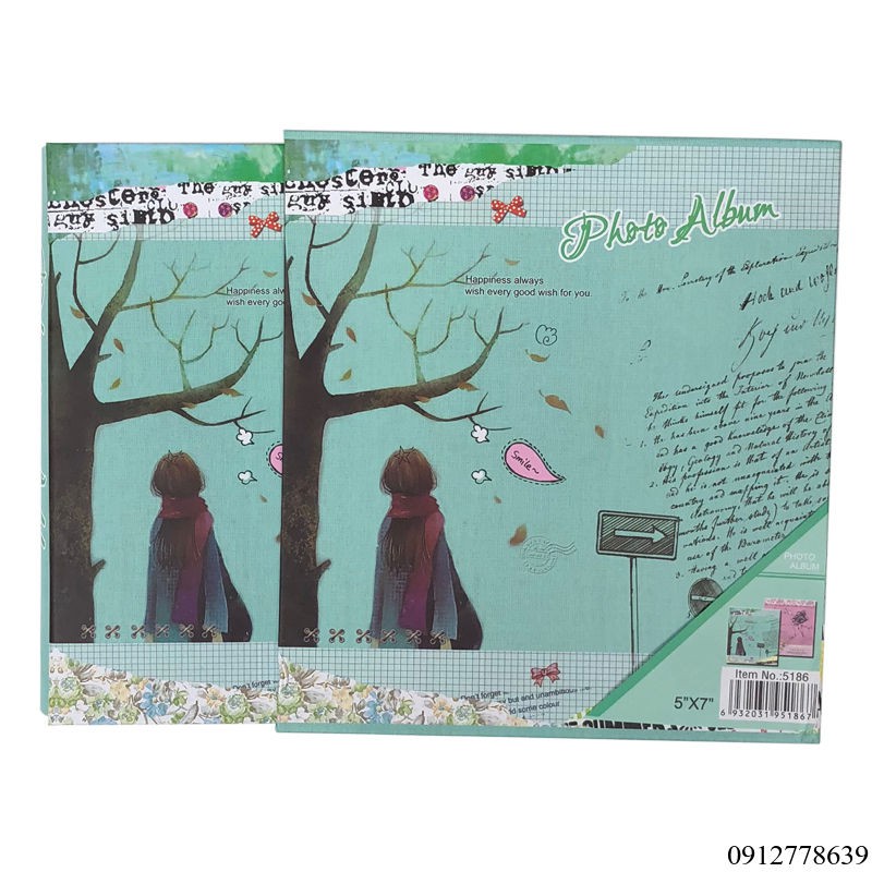 Album ảnh gài ( 100 ảnh cỡ 13x18cm)