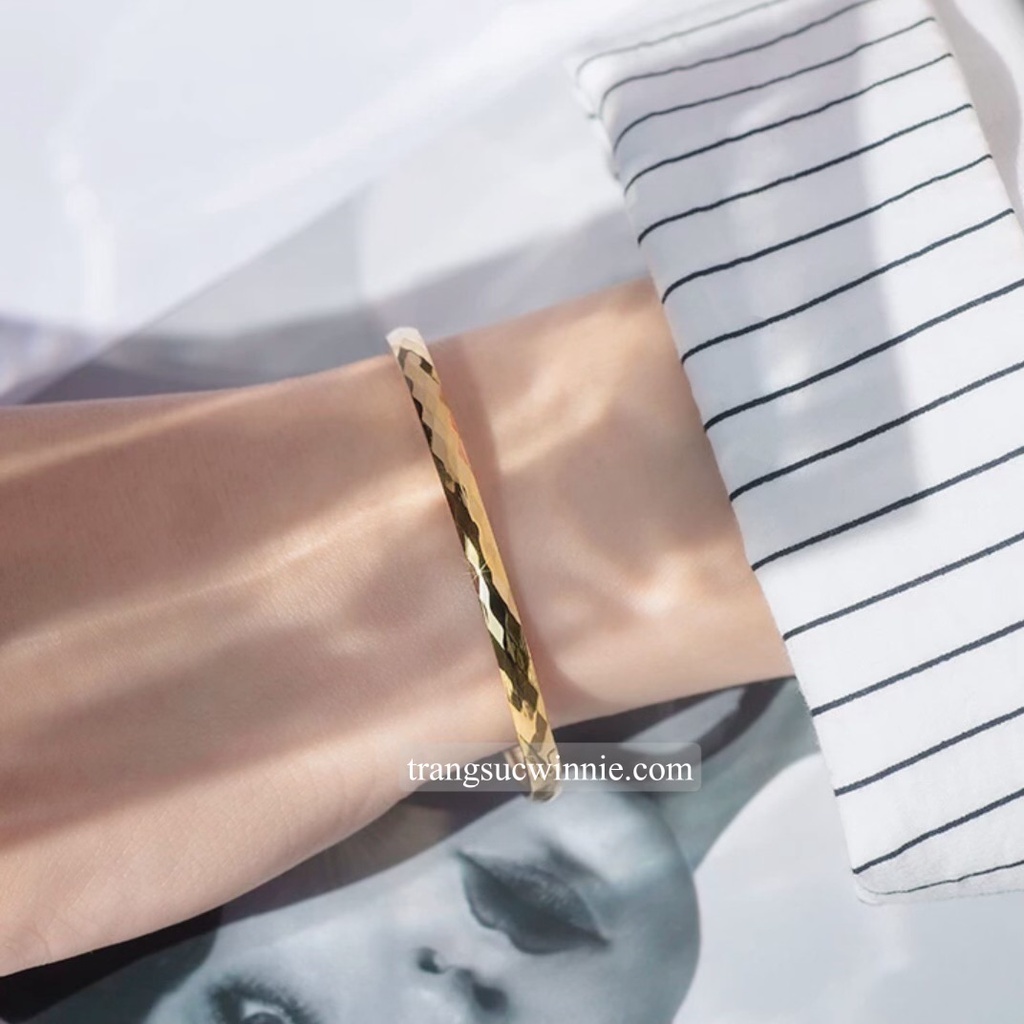 Vòng tay nữ titan Crystal VG