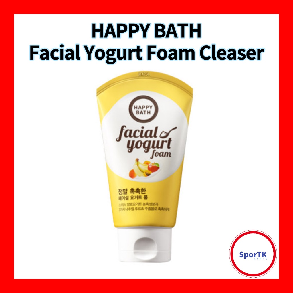 (Hàng Mới Về) Sữa Rửa Mặt Tạo Bọt Happy Bath 120g