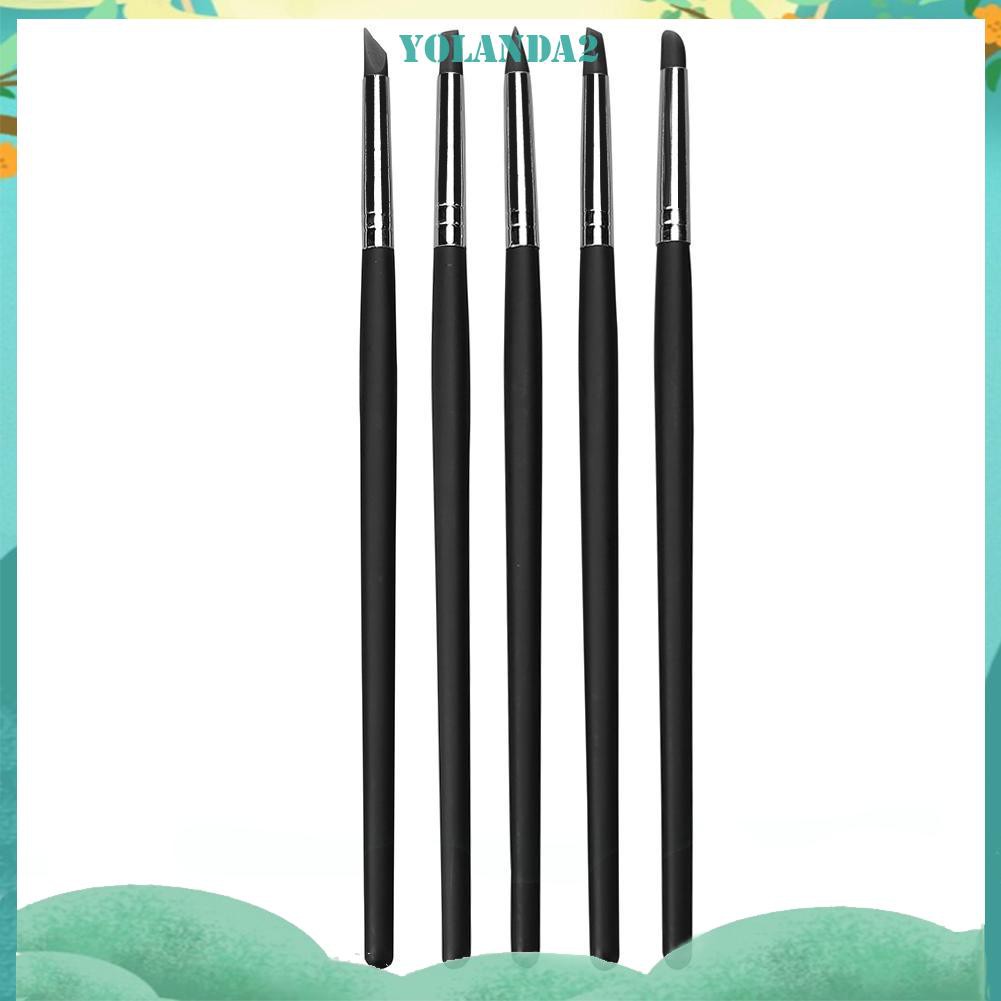 Set 5 Cọ Điêu Khắc Đất Sét Chuyên Dụng