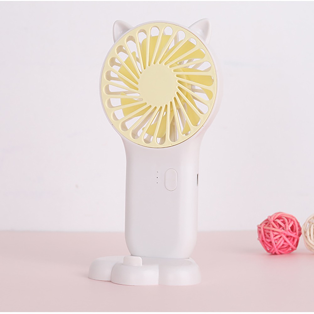 Quạt cầm tay mini tích điện Pocket Fan pin 800mAh với 3 chế độ gió | BigBuy360 - bigbuy360.vn