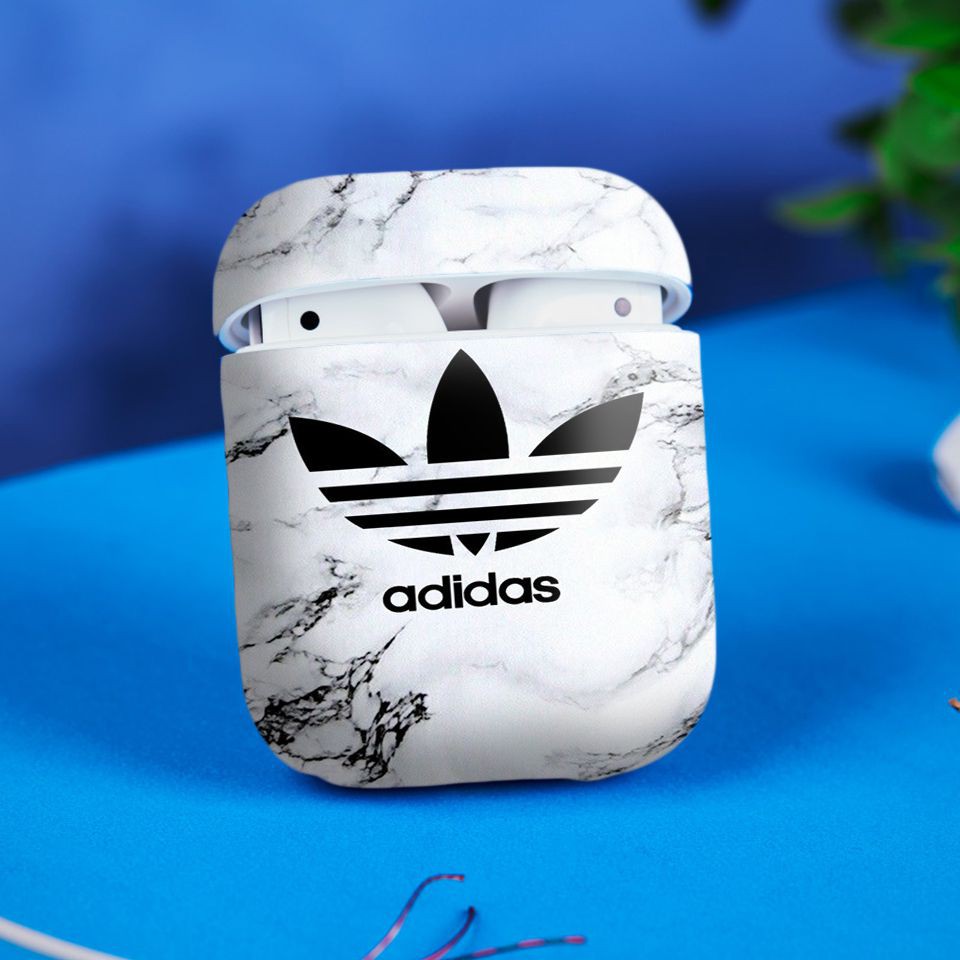 Miếng dán skin cho AirPods in hình Adidas - Das1007 (AirPods ,1 2, Pro, TWS, i12)