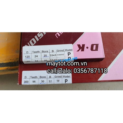bộ lưỡi cưa của máy cưa bàn trượt cắt gỗ