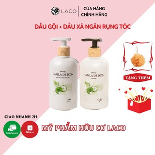 [MIỄN SHIP] Bộ Dầu Gội Xả Amla Detox Giúp Tóc Chắc Khỏe Ngăn Ngừa Rụng Tóc