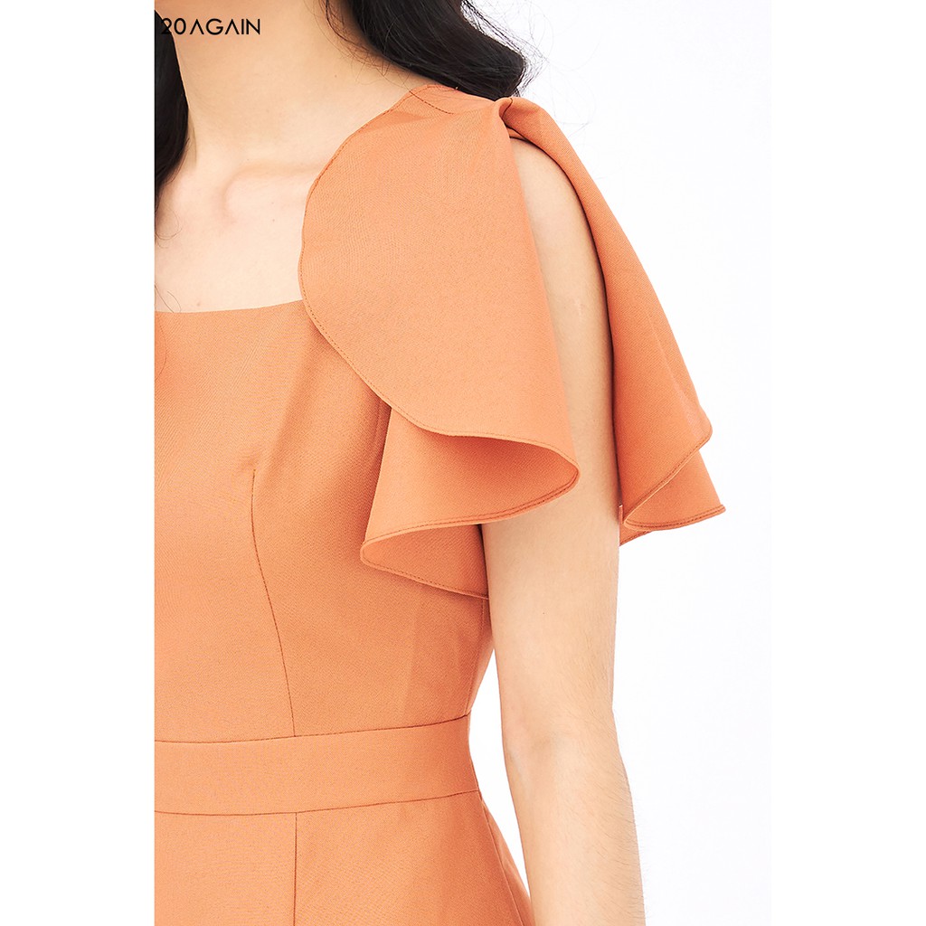 Đầm xòe cổ vuông tay xòe 20AGAIN DEW1089 | BigBuy360 - bigbuy360.vn