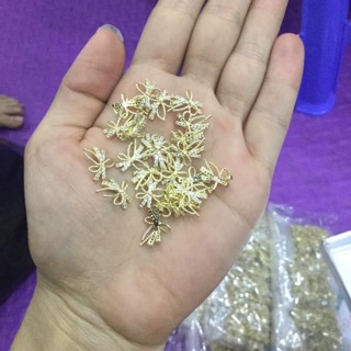 Nơ quốc dân (charm phụ kiện nail)
