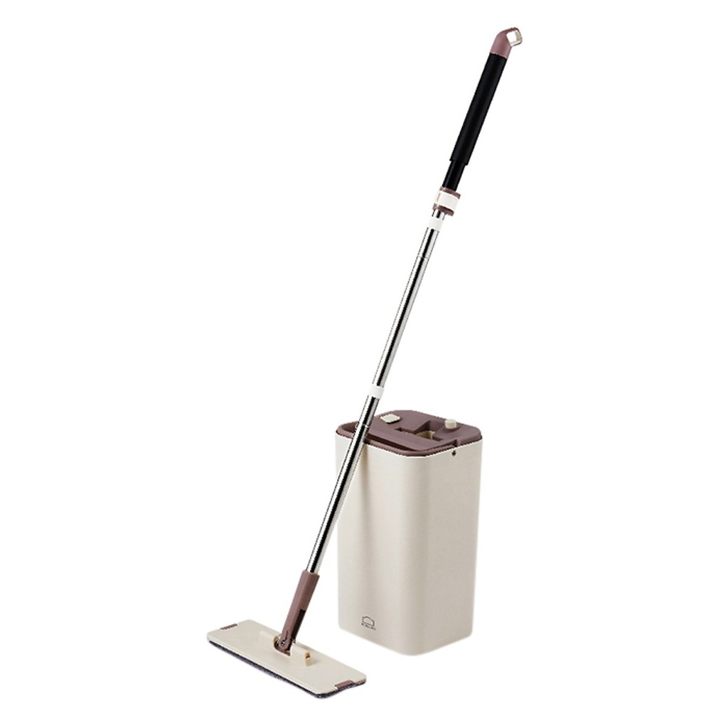 Bộ Cây Lau Nhà CHÍNH HÃNG Lock&Lock Squeeze Flat Mop ETM471