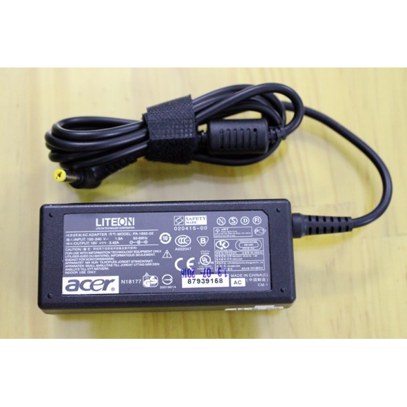 Sạc Laptop Acer 9100 9110 9120 9300 9400 9410 9420 3.42A 65W