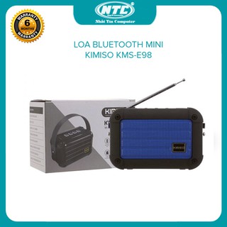 Mua Loa bluetooth mini Kimiso KMS-E98 hỗ trợ nghe USB  khe thẻ nhớ  đài radio FM  cắm dây AUX  thoại rãnh tay  có quai xách