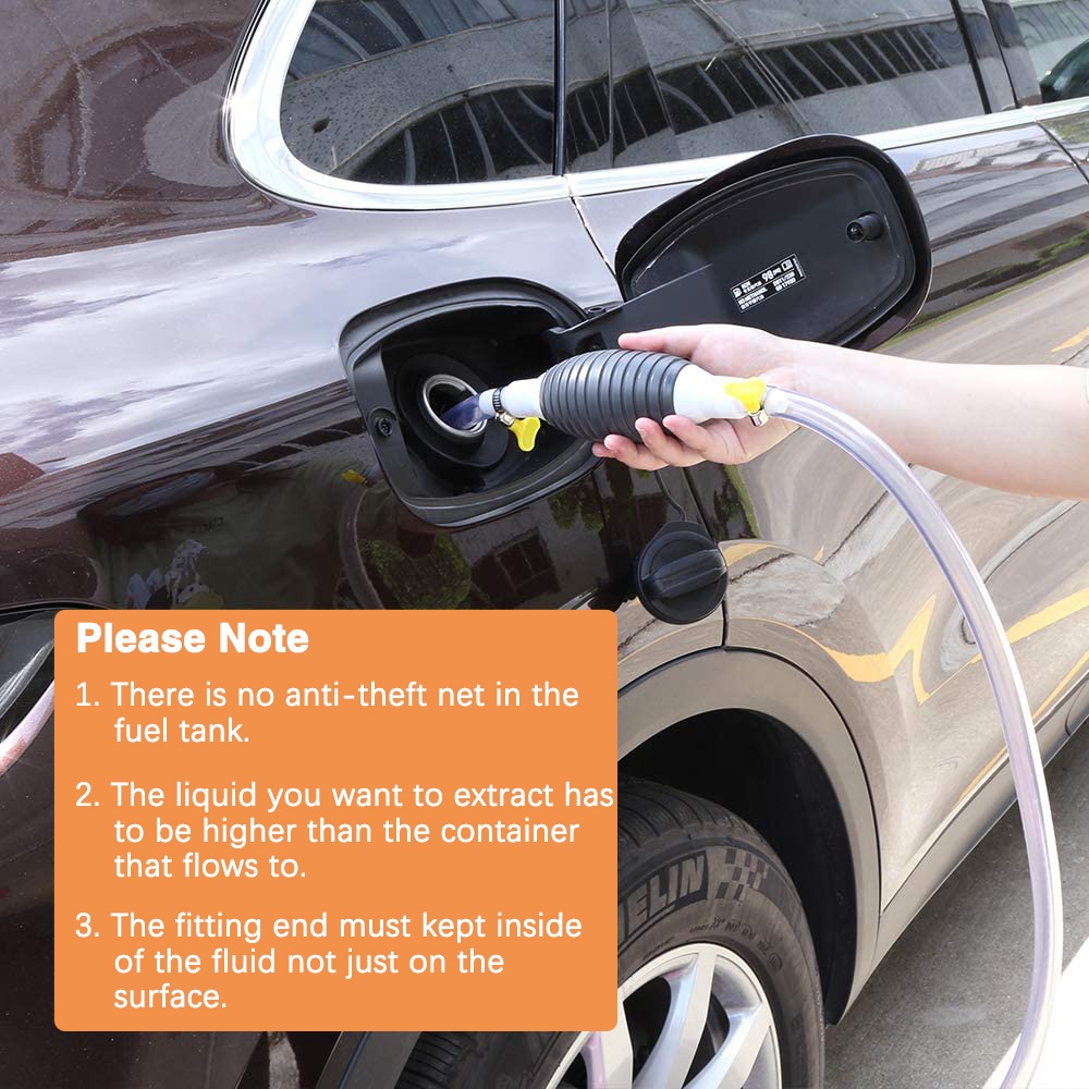 Bộ Ống Bơm Nhiên Liệu Bằng Tay 1.5m Cho Xe Hơi