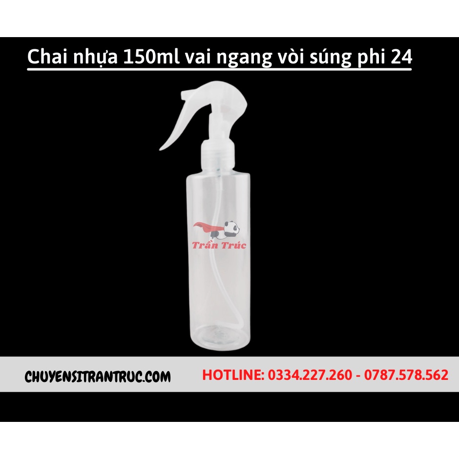 Combo 1 chai 150ml còi chuột phun sương