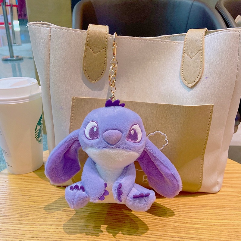 Móc khoá bé Stitch, phụ kiện trang trí túi, balo, chìa khoá