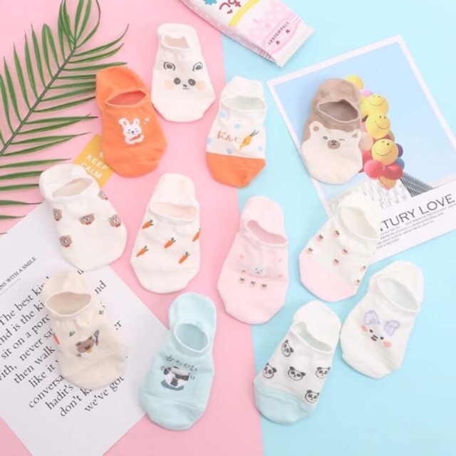 Tất lười nữ hình thú mẫu ngộ nghĩnh