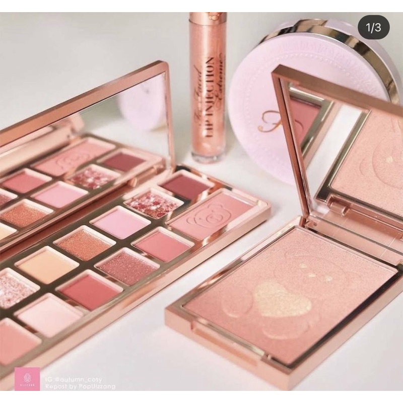 Bảng Phấn Mắt Too Faced Teddy Bare chính hãng.