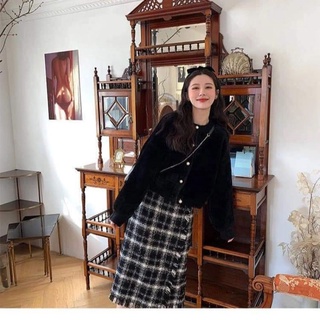 Áo len cardigan lông thỏ siêu mềm mịn