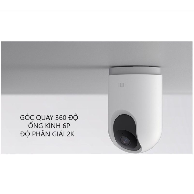 Camera an ninh Xiaomi Mi 360° 2K Pro - Hàng chính hãng