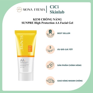 [Hàng Chính Hãng] Kem chống nắng Sunpre High Protection AA Facial Gel Mona Frema